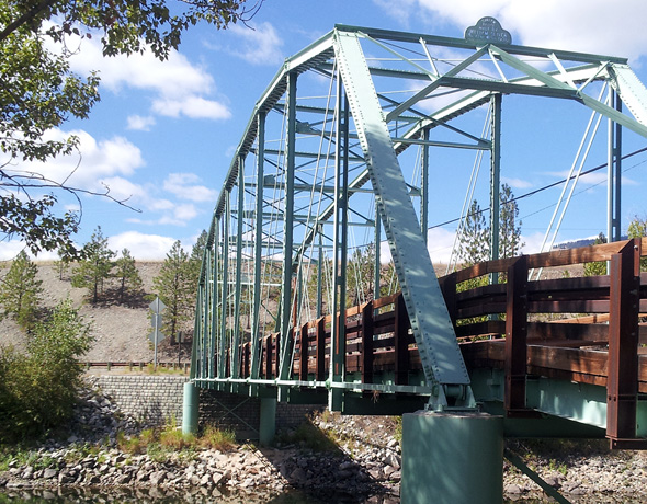 Historic Curlew Bridge, in Curlew, WA (99118)